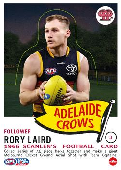 2024 AFL TeamCoach - Scanlens Die Cut #3 Rory Laird Front